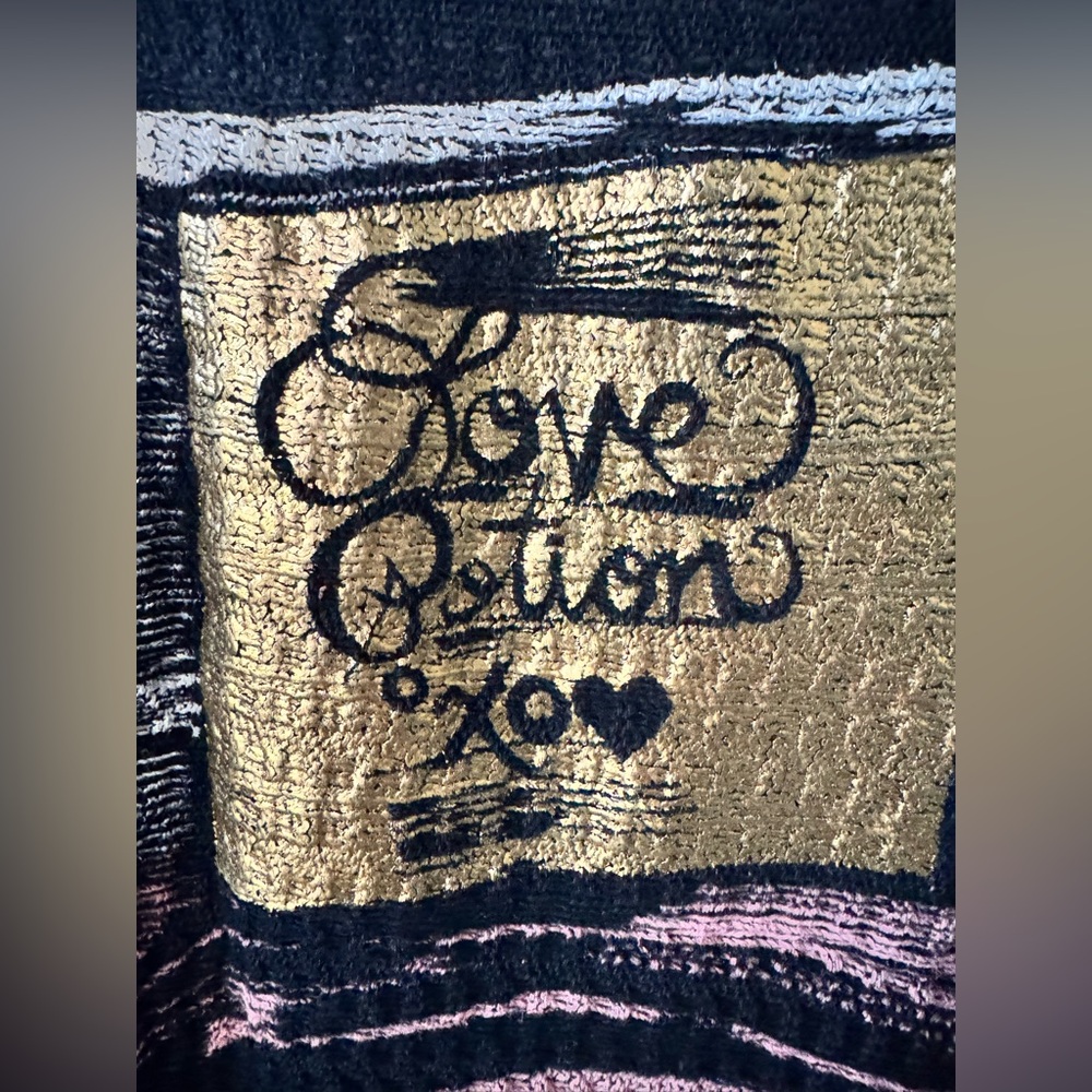 Lauren Moshi Beverly Hills Black Knit Top – Love Potion Perfume Bottle Small - Picture 2 of 4
